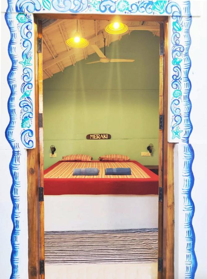 Calaila Hostel Varkala Bagian luar foto
